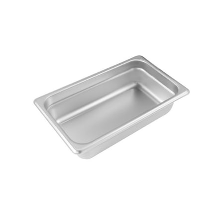 

Anti-Jam Steam Table Pan Stainless Steel 1/4 25 Gauge 2-1/2 Stainless Steel Silver 16 packs