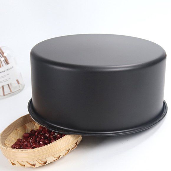 IFANLANDOR Sartén Para Freír Hogar Negro Con Material Duradero Y Uso En Estufas De Inducción Y Gas