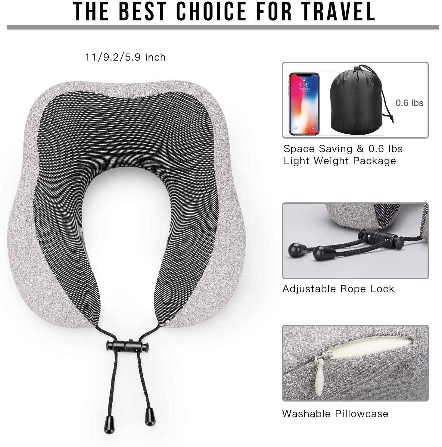 Travel accessories series - Sleep: Best massaging neck pillows - No  Footprint Nomads