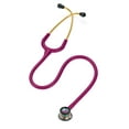 thumbnail image 3 of 3M Littmann Classic II Infant Stethoscope, Stainless Steel Rainbow-Finish Chestpiece, 28" Raspberry Tube, 3 of 4