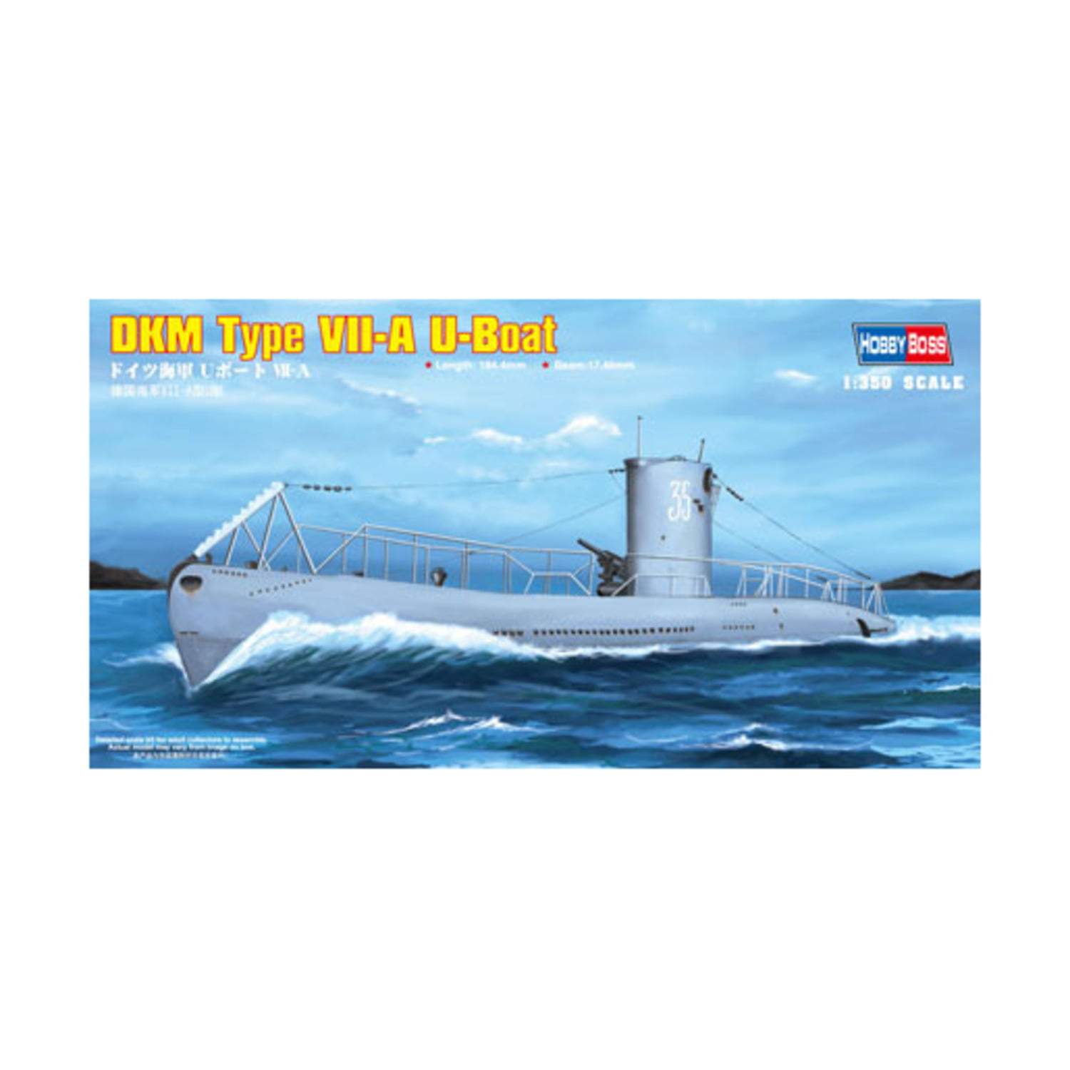 HobbyBoss HOBBY BOSS Dkm Navy Type Vii-a U-boat Hobby Boss 