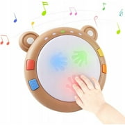 Mini toys, home decoration, bed pendant, multifunctional puzzle mini hand drum, bear hand drum