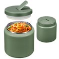 thumbnail image 1 of Soup Thermo BOSEDSANG, 760 ml, boca ancha, a prueba de fugas, verde, 1 of 7