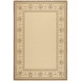 thumbnail image 1 of Safavieh Courtyard 6'6" X 9'6" Power Loomed Rug in Natural and Brown, 1 of 1