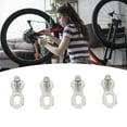 thumbnail image 4 of Bicyclette Chaînon Manquant, 6 7 8 Vitesse Vélo Rapide Chaîne Fendue Argent 4pcs pour la Réparation, 4 of 8