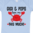 thumbnail image 4 of Inktastic Gigi and Pops Love Me Grandchild Boys or Girls Baby Bodysuit, 4 of 5