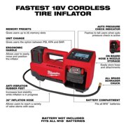 Milwaukee M18 Inflator 2848-20 C55