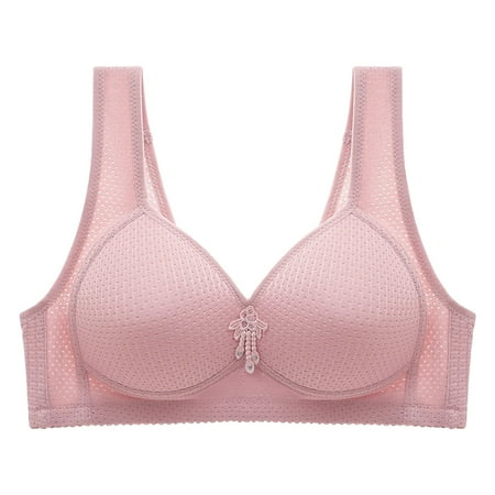 kamemir Sports Bra Women s Underwire Ultra Light T-shirt  Convertible Bra(Rose Gold 36)