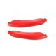 thumbnail image 1 of For Scat Pack 68327082aa 68327083aa Front Bumper Lip Splitter Protector Red, 1 of 4