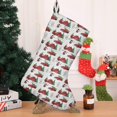 thumbnail image 4 of Christmas Stockings,Red Christmas Farm and Truck Pattern Stockings Christmas,14.8'' Xmas Stockings,Christmas Party Favors,Christmas Party Decorations,Christmas Stockings Personalized, 4 of 5