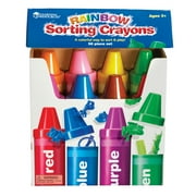 Rainbow Sorting Crayons, 56 pcs