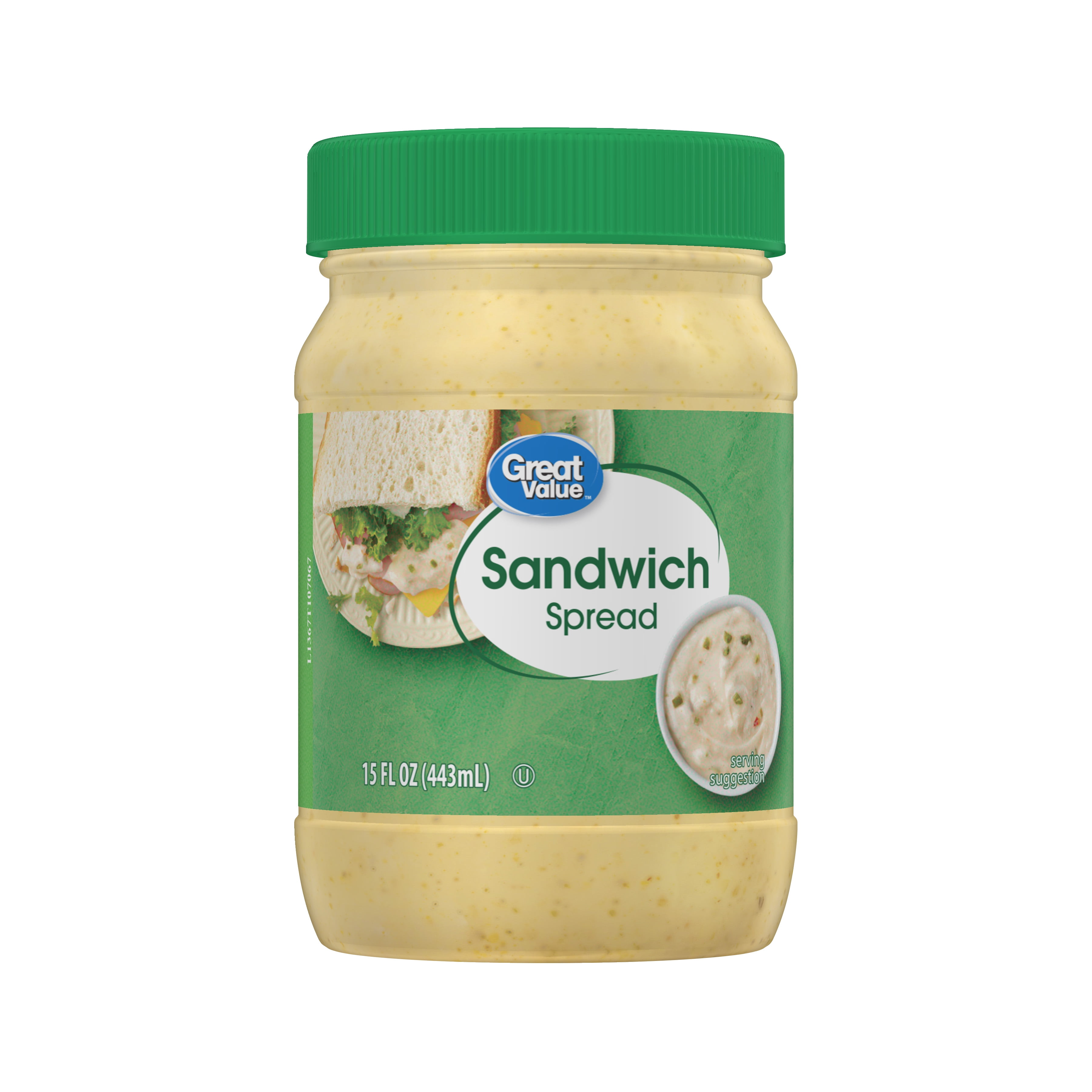 Great Value Sandwich Spread, 15 Fl Oz Jar
