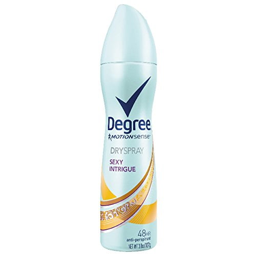 Degree Femmes Antisudorifique Déodorant Spray Sec, Intrigue Sexy, 3.8 oz