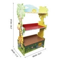 thumbnail image 4 of Fantasy Fields Sunny Safari Kids 3-Tier Bookshelf & Drawer, 4 of 10