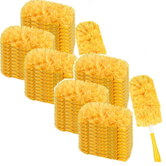 Clearance Cleaning Brush under $20 Duster Compatible With Dusters,Multi 360 Heavy Duty Duster & 1 Handle Disposable Dusters For Cleaning