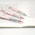 thumbnail image 4 of WWS-- 7 Pack de Stylos à Bille Multicolores 0.5, Stylos Colorés 3-en-1 Pointe Fine, Stylo à Bille Rétractable avec Clip de Poche pour Planificateur Journalisation Écriture (Rose), 4 of 4