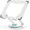 Silver, variant on Laptop Stand with 360° Rotating Base, Ergonomic Computer Riser for Desk, Adjutable Height Muti-Angle, Foldable Laptop Mount, Stable Metal Holder Support 10-15.6" Notebook PC