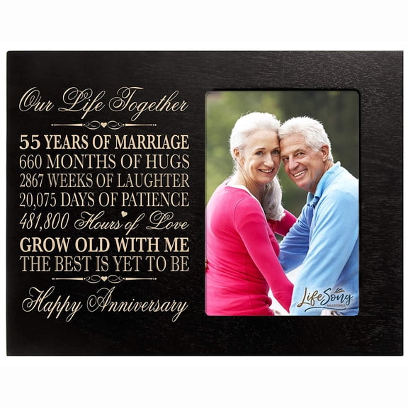 55th Anniversary Photo Frame - Our Life Together