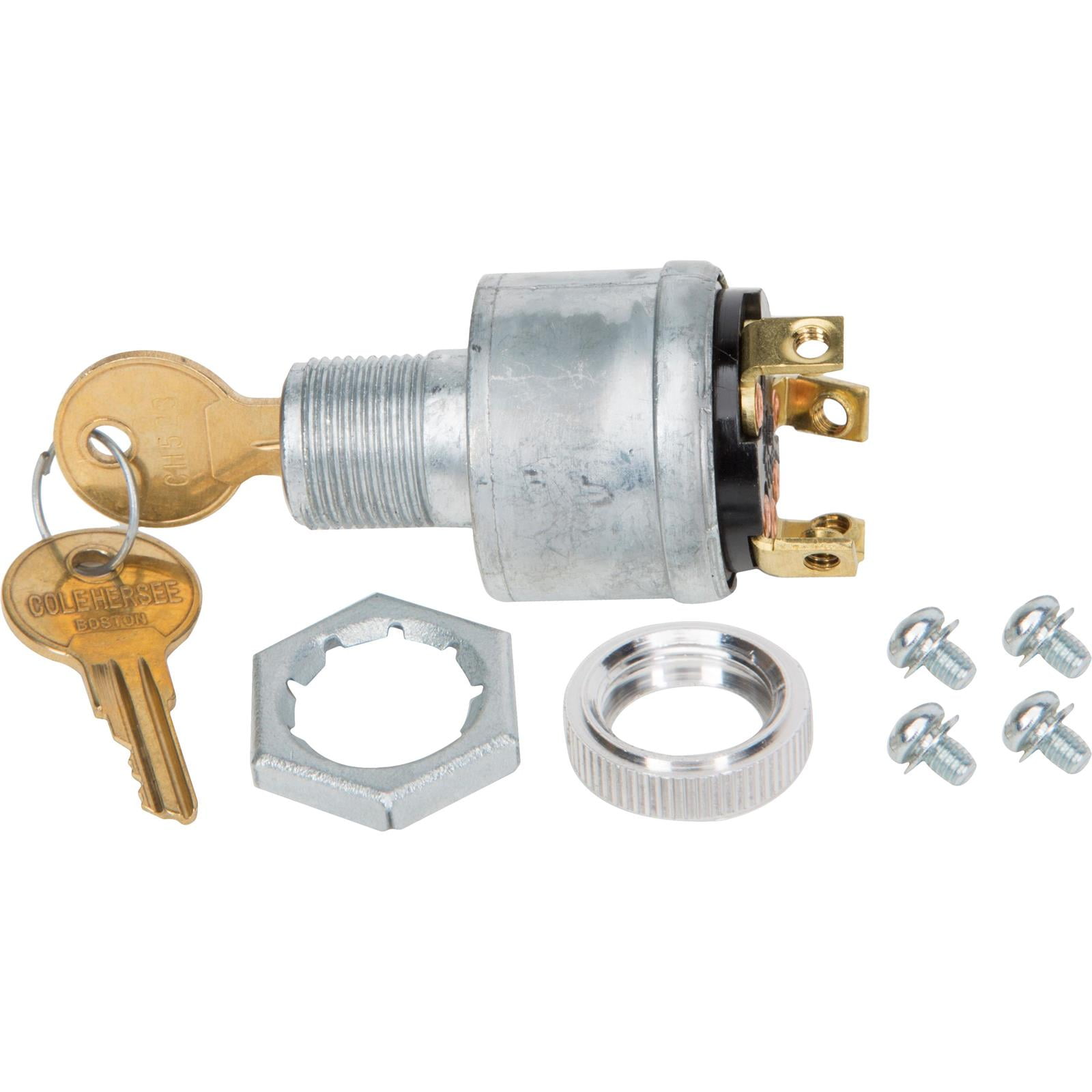Universal 4-Way Ignition Switch with Keys