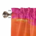 thumbnail image 5 of Kitchen Curtains and Valances Set, Rod Pocket Window Valance 18 Inch Window Curtain Panels for Living Room Bedroom Laundry, 27.5x36in, 3 Pieces, 5 of 7