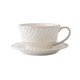 thumbnail image 1 of Juego de tazas y platillos de café American Latte, tazas de cerámica Retro for el hogar de 300ml, tazas de capuchino, 1 of 7