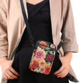 thumbnail image 4 of HELLHERO Floral Pattern Crossbody Bags Polyester Lightweight Women Messenger Bag for Travel Daily Use, 4 of 7