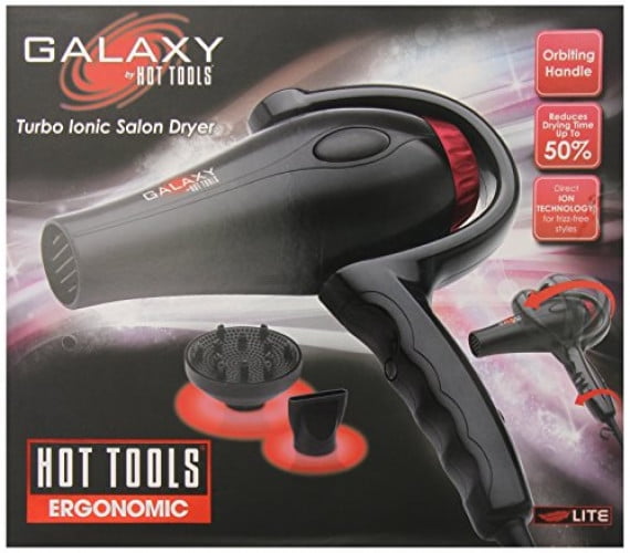 Helen of Troy Hot Tools Galaxy Salon Turbo Ionic Hair Dryer 