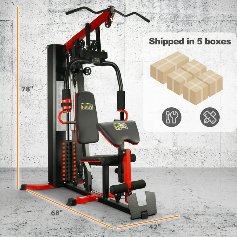 FlexWave LX760 Multifunctional Full Home Gym System Workout