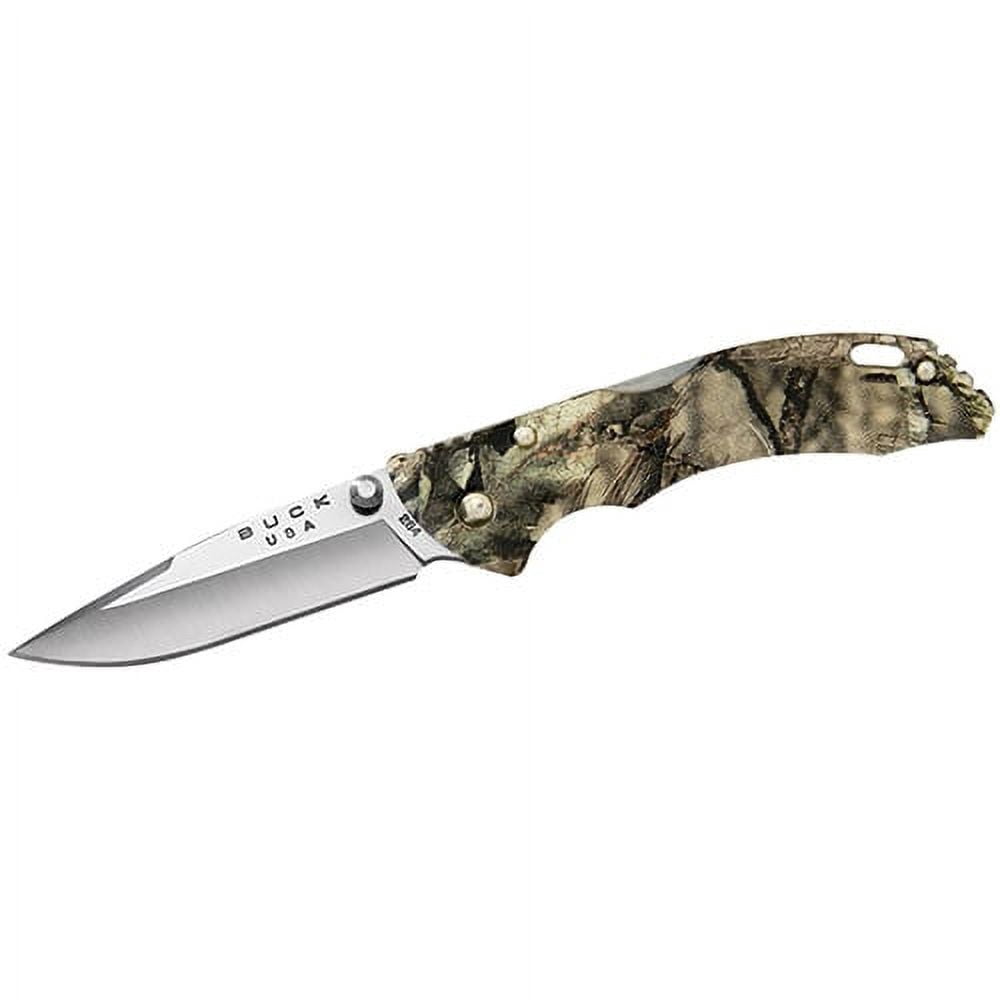 Buck Knives 284 Bantam BBW Folding EDC Knife, 2-3/4” Pocket Knife Blade, Mossy Oak Country Camo, 1.5 oz