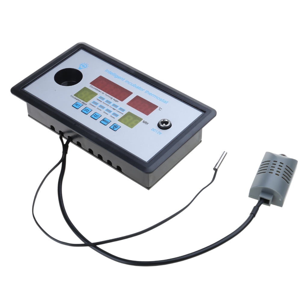All-Purpose Digital Temperature Controller Centigrade Thermostat Humidity Controlling with Probe for Incubator Fridge