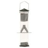 Nature's Way WTI7-P 2 qt Pewter Wide Thistle Feeder