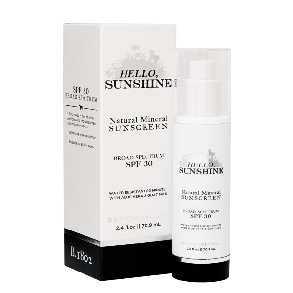 Beekman 1802 Goat Milk Hello Sunshine Sunscreen Broad Spectrum 2 4oz Walmart Com