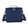 thumbnail image 2 of Fiambrera con aislamiento para hombres y mujeres, bolsa térmica impermeable, bolsa de picnic para el trabajo, oficina, picnic, senderismo, playa Azul, 2 of 9