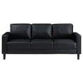 thumbnail image 3 of Ruth Upholstered Track Arm Sofa Black, 3 of 10