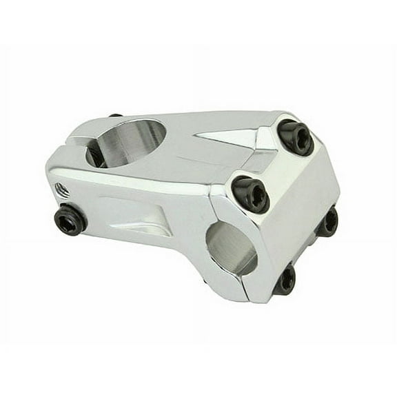 Lowrider Silver Alloy Bike Stem 28.6/22.2mm 7326 50mm. Bike Part for Cruiser, BMX, Trike, Bicycle Parts