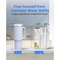thumbnail image 4 of Water Filter Pitcher Waterdrop Alkaline Electric 15-Cup White, 4 of 9