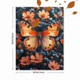thumbnail image 3 of Qisvanset Framed Canvas Wall Art, 12x16 Inch Floral Butterfly Cottage Core Nursery Wall Decor, 3 of 5