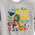 thumbnail image 3 of Santiago of The Sea - Kitty Cat Crew - Toddler And Youth Crewneck Fleece Sweatshirt, 3 of 5
