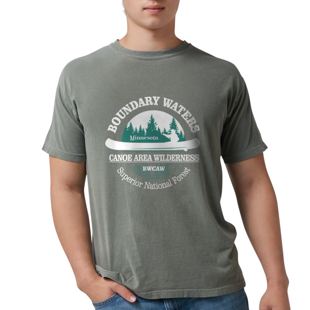 CafePress - Boundary Waters T-Shirt - Mens Comfort Colors? Shirt ...