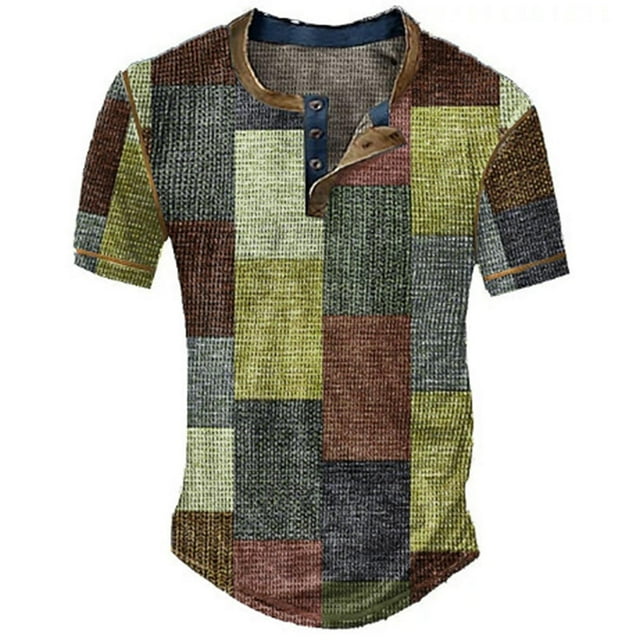 T-shirts Amples à Imprimé Numérique pour Hommes, Mode Décontractée, Manches Courtes