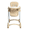 Beige, variant on PEXMOR 4 in 1 Portable Baby High Chair, Convertible Foldable Highchair, Adjustable Height & Recline Positions, Black