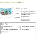 thumbnail image 4 of GZHJMY Tapestry Wall Hanging Christmas Santa Snowman Tapestry Decorative Tapestries Wall&nbsp;Blanket&nbsp;Bedding Tapestry for Bedroom Living Room Dorm 90"x60" Gift Decor, 4 of 7