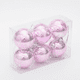 thumbnail image 4 of Bola de nieve de plástico para colgar en forma de copo de nieve de 6 cm para decoración navideña, 4 of 5