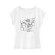 thumbnail image 3 of Camiseta de mujer con cuello redondo, camiseta básica ligera para ir de compras, regalo para mujer S, 3 of 8