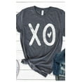 thumbnail image 3 of Distressed XOXO Heart Graphic Tee T-Shirt, 3 of 6