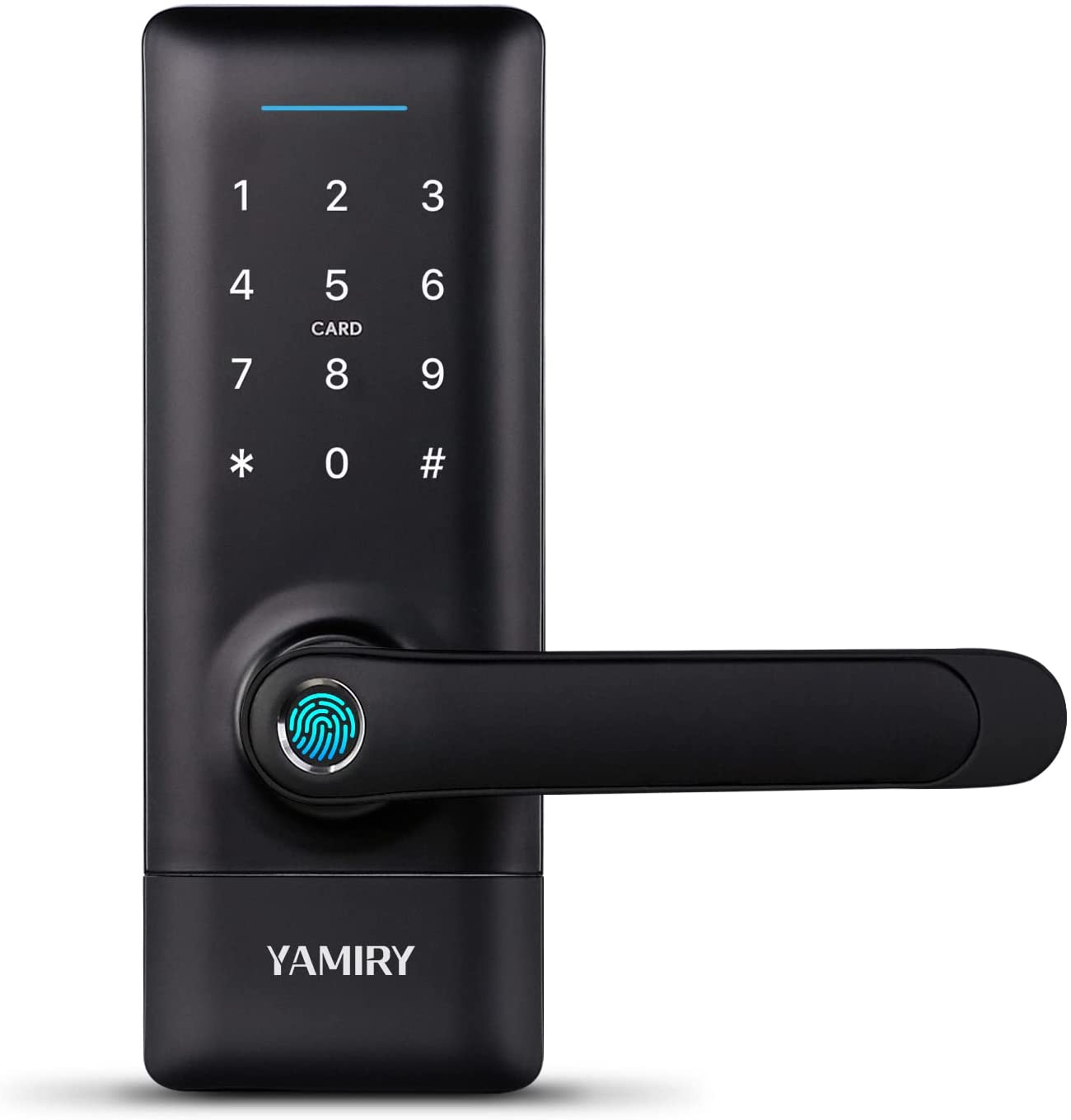 Smart Door Lock, Yamiry Smart Door Handle, Biometric Fingerprint Door