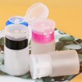 thumbnail image 5 of Botellas rellenables para uñas, dispensador de bomba de prensa vacía, limpiador de esmalte de uñas, botella humectante de maquillaje, herramienta de manicura, 60/150 ml, transparente, 5 of 5
