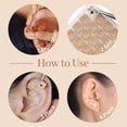 thumbnail image 3 of 600 parches de acupuntura de semillas de oreja multicondicionales, herramientas de reflexología facial, con acupuntura de semillas de oreja, 3 of 5
