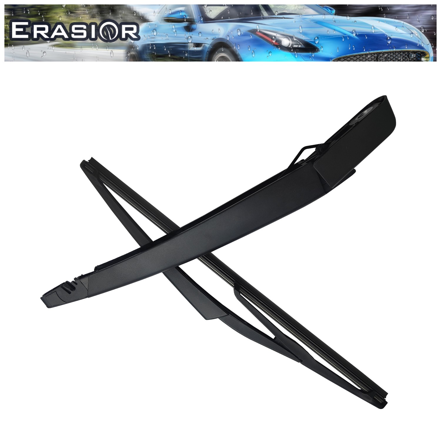 Erasior 26"+14"+12"+11.6" Premium Automotive Replacement Front and Rear Windshield Wiper Blades, Fit For Nissan Rogue Select 2015-2014, 4pcs for All Weather, Y25J922S