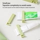 thumbnail image 3 of Inteprter Soporte para de 2 en 1, exprimidor de crema de tubo Facial de pared, estante dispensador de extracción doméstico desmontable Juegos de accesorios de baño Verde Inteprter  HA065176-01, 3 of 6